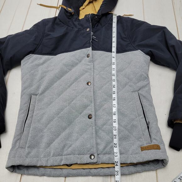 Body Glove Ruby quilted colorblock snow jacket coat - Picture 2 of 11